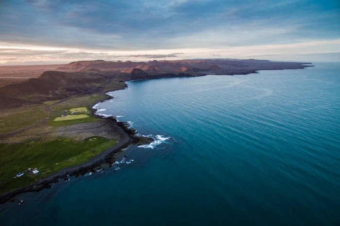 Красота Исландии с высоты птичьего полета