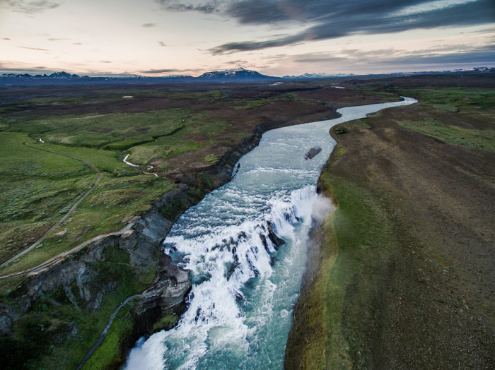 Красота Исландии с высоты птичьего полета