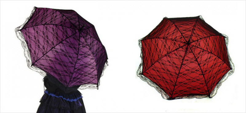 Необычные дизайнерские зонты