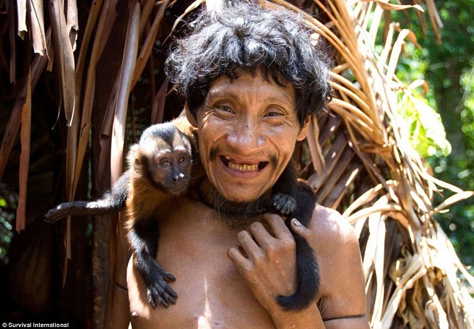 Знакомство с племенем Ава из Амазонии