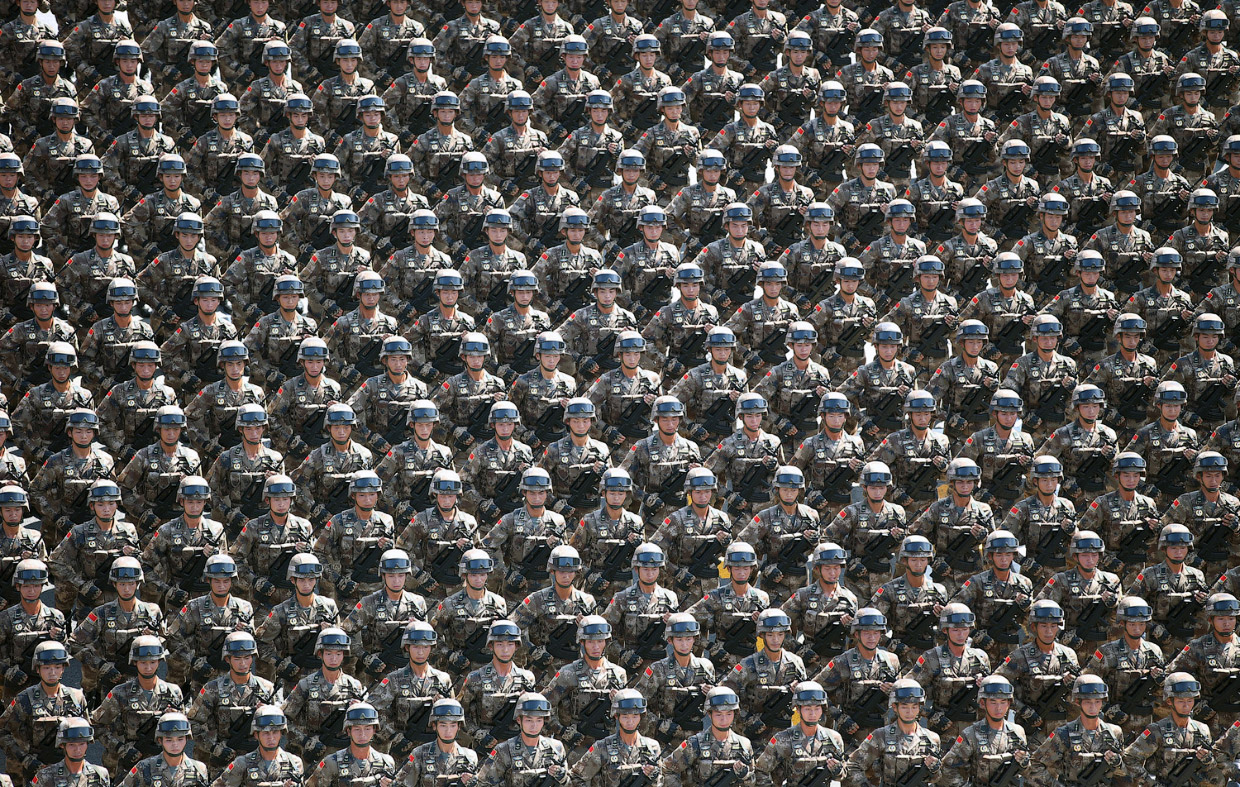Искусство толпы в Китае