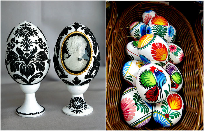 К празднику Пасхи: как по-новому украсить пасхальные яйца