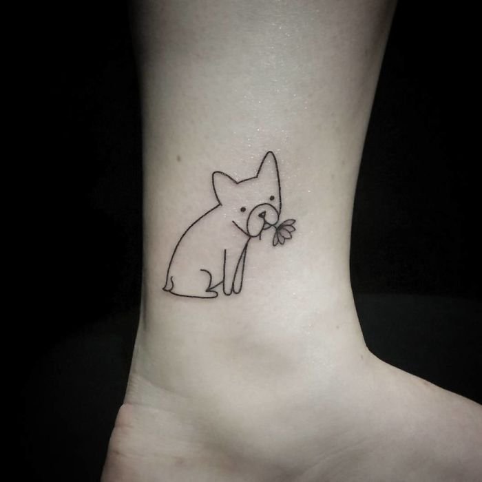 Татуировки с собаками