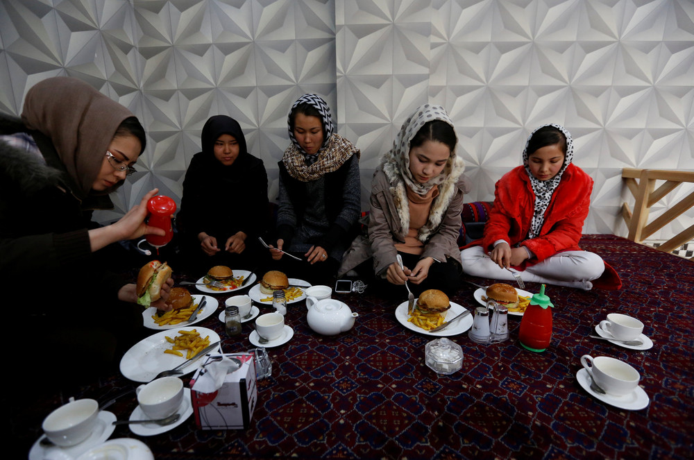 Женский клуб Шаолинь в Афганистане