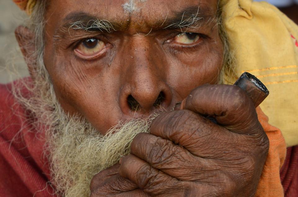 Колоритные портреты Индуистских паломников