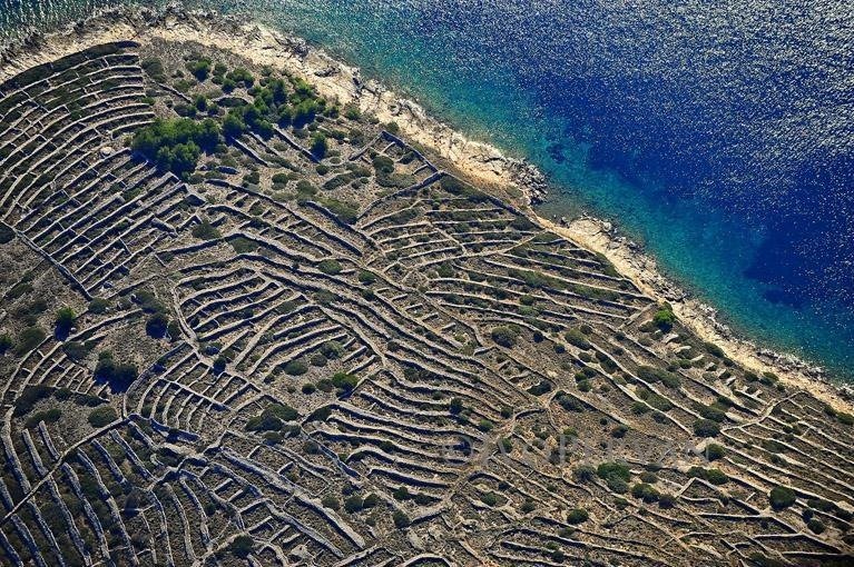 Остров в Хорватии, который похож на отпечаток пальца