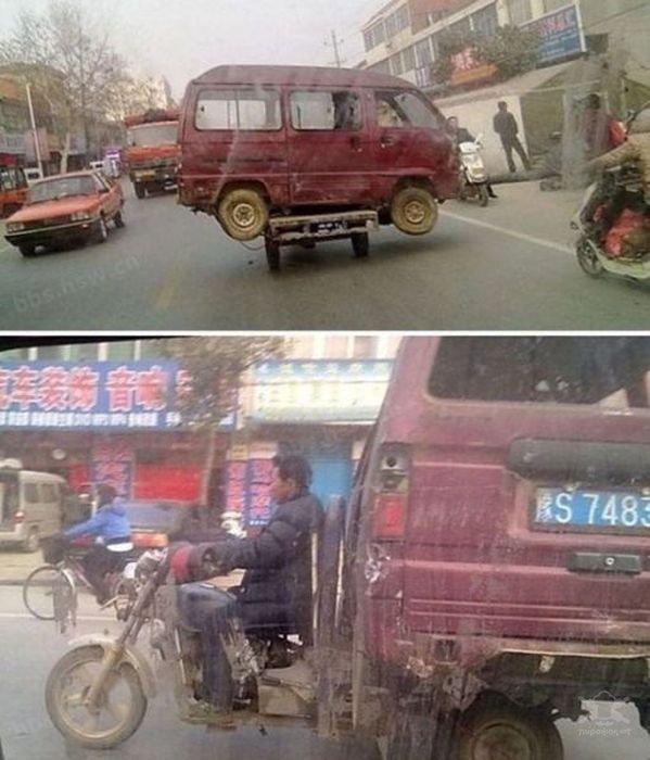 Прикольные фото из Азии