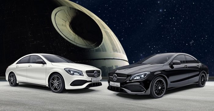 Mercedes-Benz CLA 180 для поклонников Звёздных войн