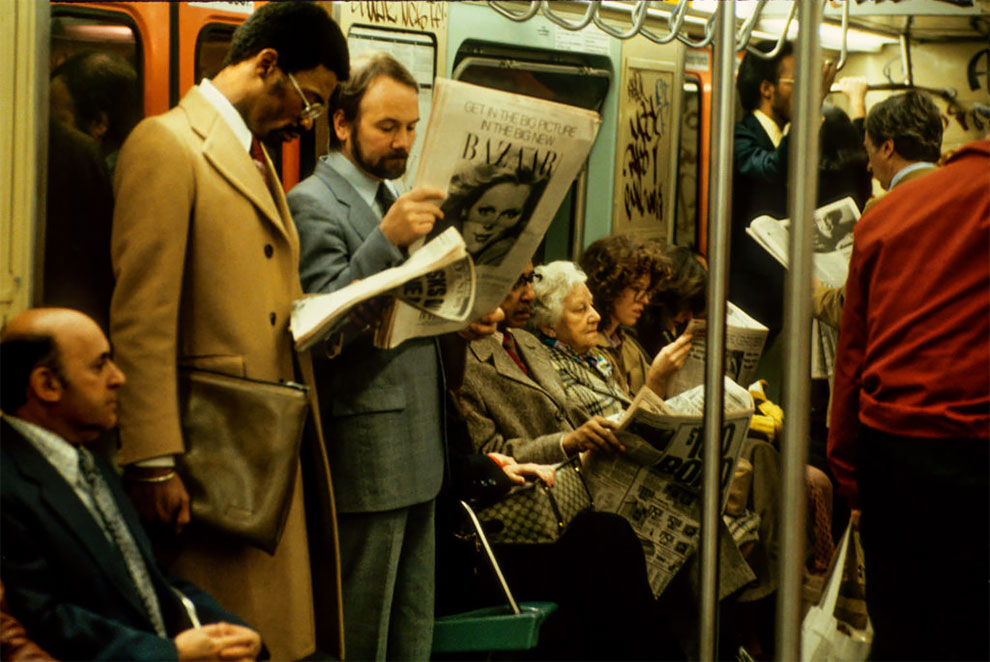 Потрясающие снимки нью-йоркского метро в 1980-х годах