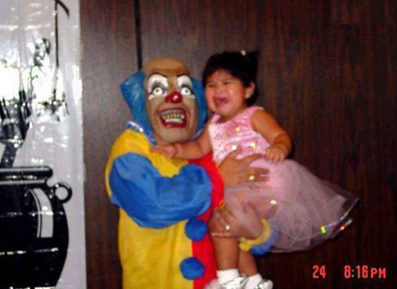 Смешные картинки и фотографии : Коулрофобия - это боязнь клоунов...И теперь понятно, почему их стоит бояться!