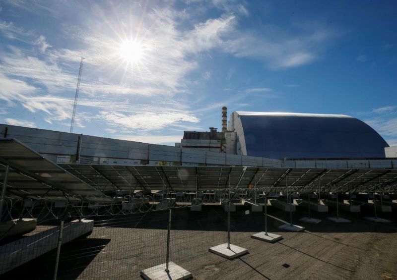 В Чернобыле открыли солнечную электростанцию