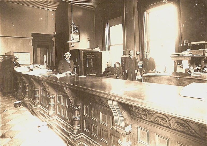 A XX. Század elején található irodák a képeken