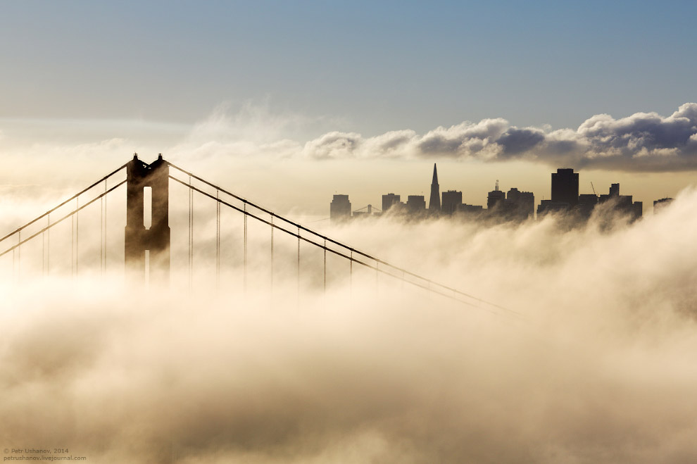 San Francisco - egy híd és köd városa az USA-ban