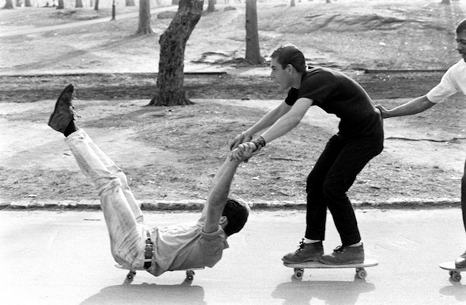 60-as évek korcsolyázói a Bill Epprige képein