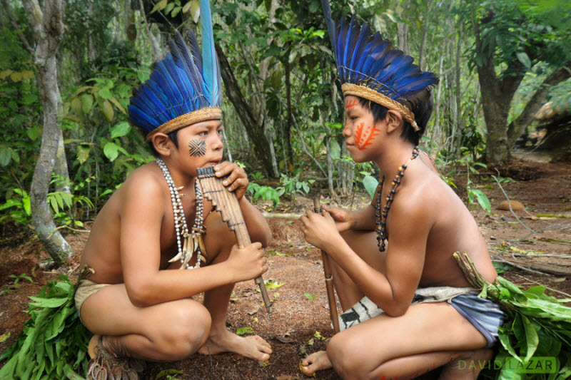 Амазонское племя, фотографии Дэвида Лазара