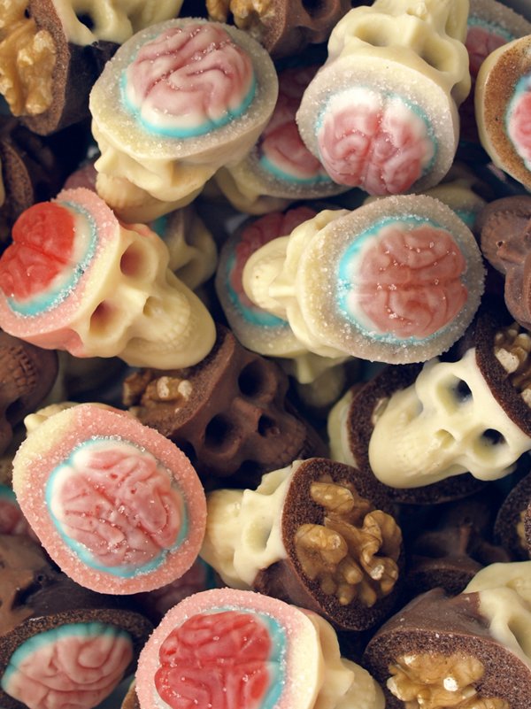 Оригинальные шоколадные конфеты Skulls