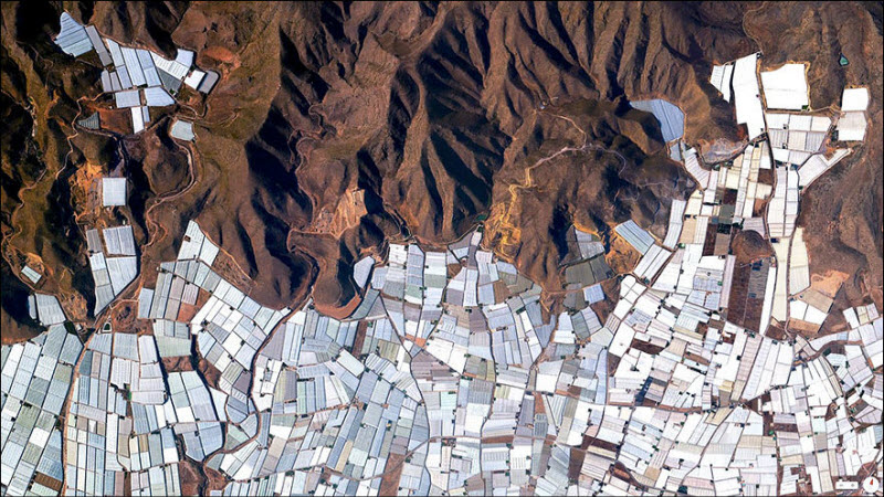 Спутниковые снимки, позволяющие по-новому взглянуть на нашу планету