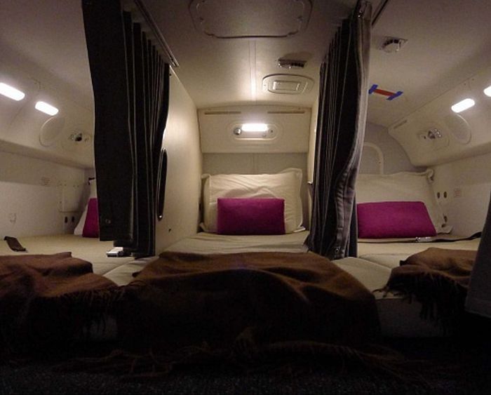 Комнаты отдыха для экипажа пассажирских самолетов Boeing
