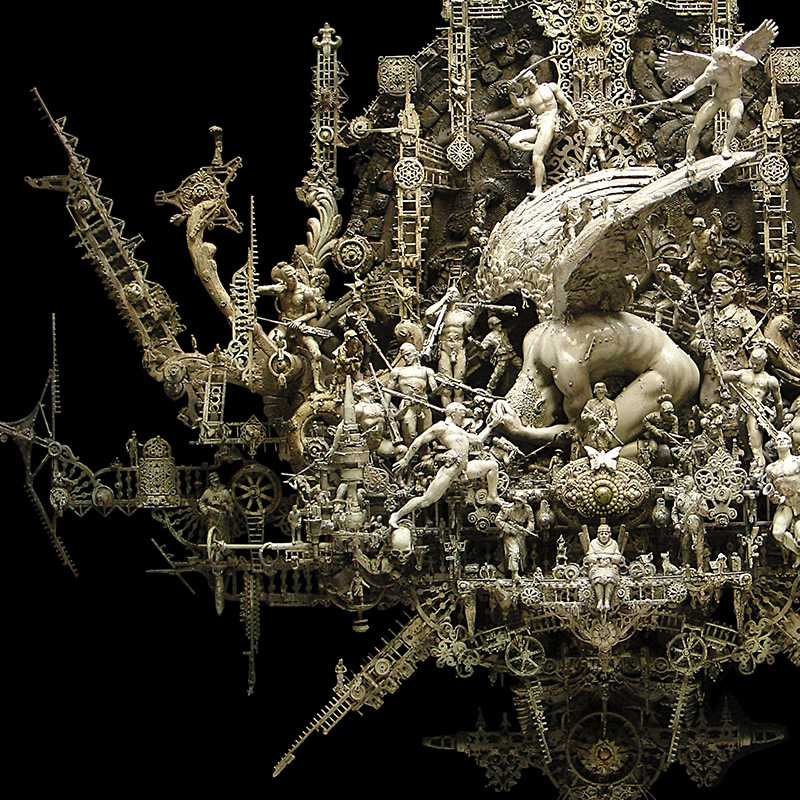 Невероятно сложные скульптуры Криса Кукси