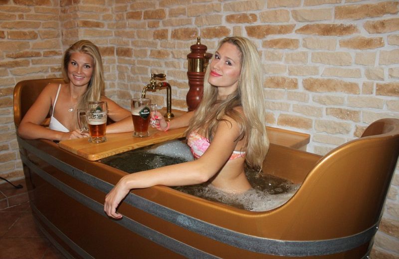 Пивной спа-салон в Праге