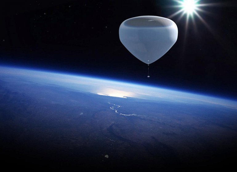 Воздушный шар для полета в космос