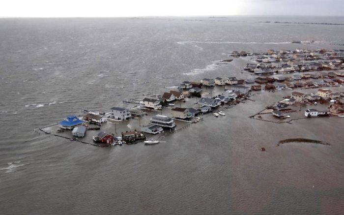 Катастрофические разрушения урагана Сэнди
