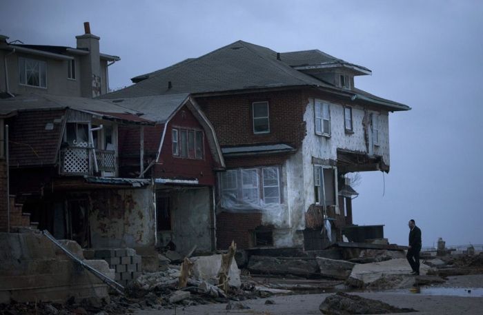 Катастрофические разрушения урагана Сэнди
