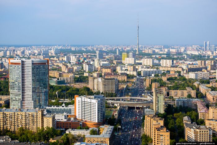 Москва с высоты