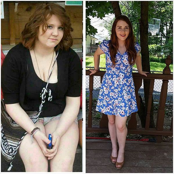 Преображение девушек, сбросивших лишний вес
