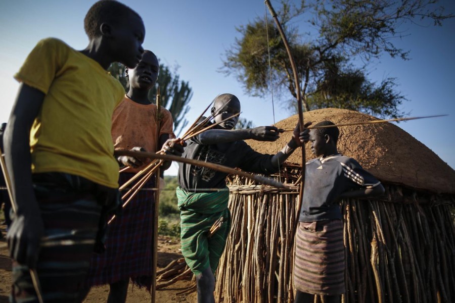 Соревнования по стрельбе из лука в Кении
