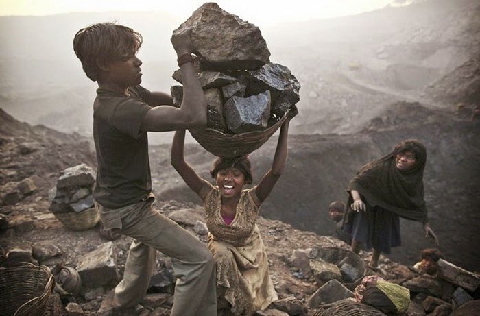 Угольные шахты в индийском штате Джаркханд