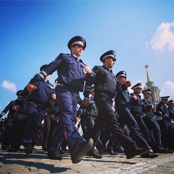 Инстаграм российской полиции