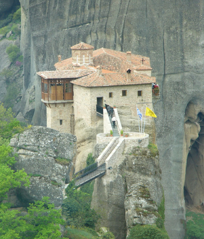 Высокогорные монастыри в Греции