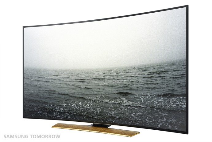 Золотой телевизор от Samsung