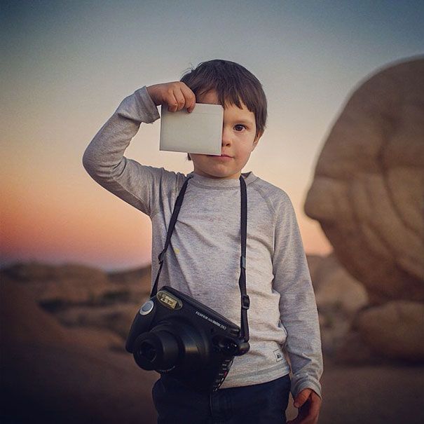 Инстаграм 4-летнего сына фотографа National Geographic