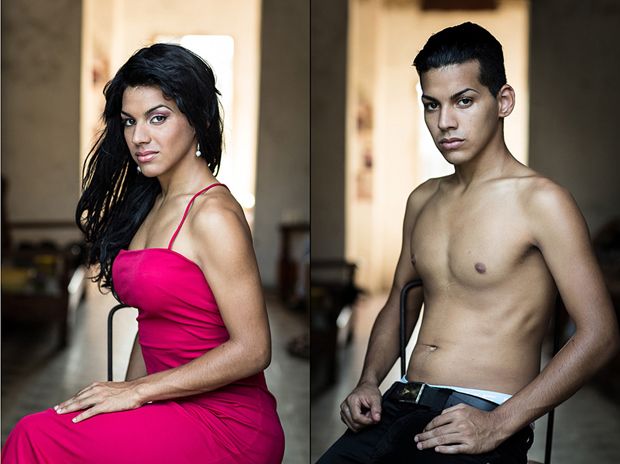 Кубинские трансвеститы фотографа Клаудии Гонсалес