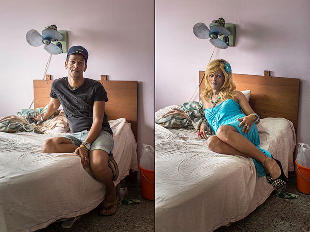 Кубинские трансвеститы фотографа Клаудии Гонсалес