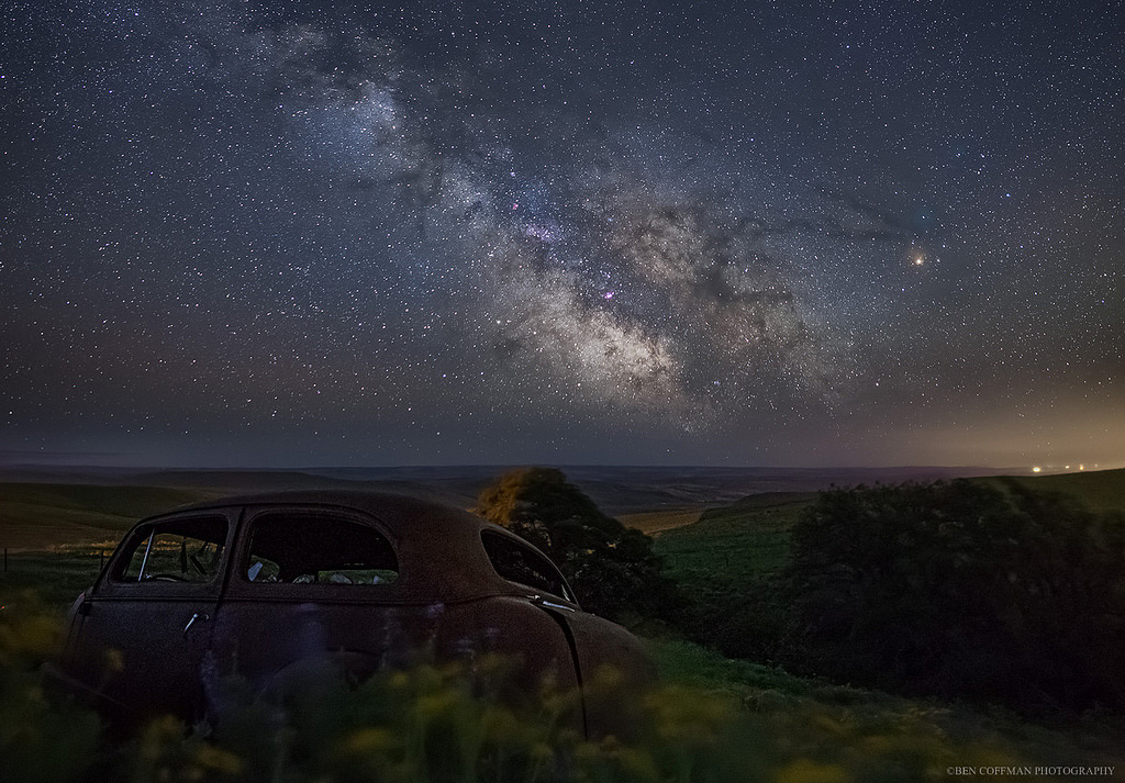 Звездное небо фотографа Бена Коффмана