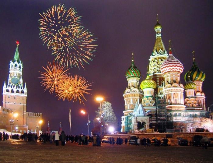 Новогоднее путешествие по городам России