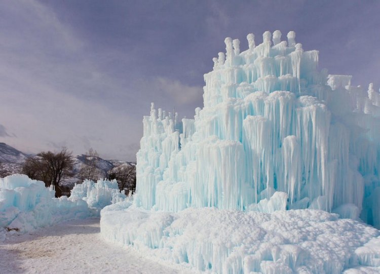 Ледяное искусство от природы