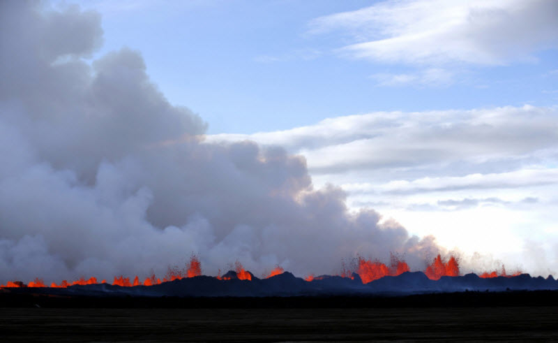 Интересные извержения вулканов в 2014