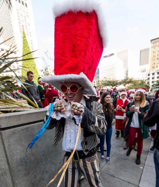 Фестиваль Санта-Клаусов 2014