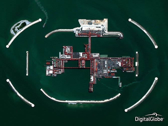 Лучшие спутниковые снимки DigitalGlobe 2014