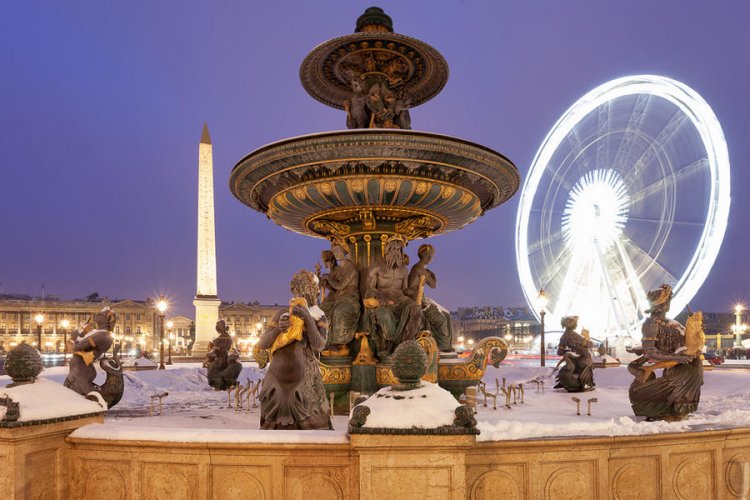 Париж в преддверии Рождества