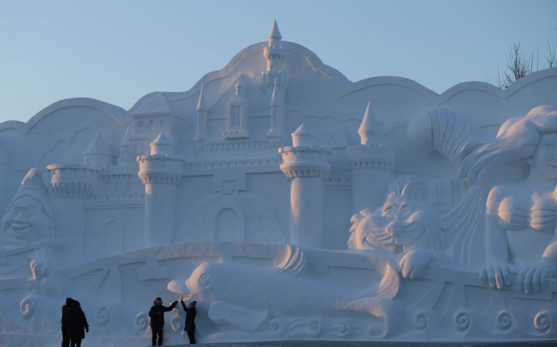 Фестиваль снега и льда в Харбине