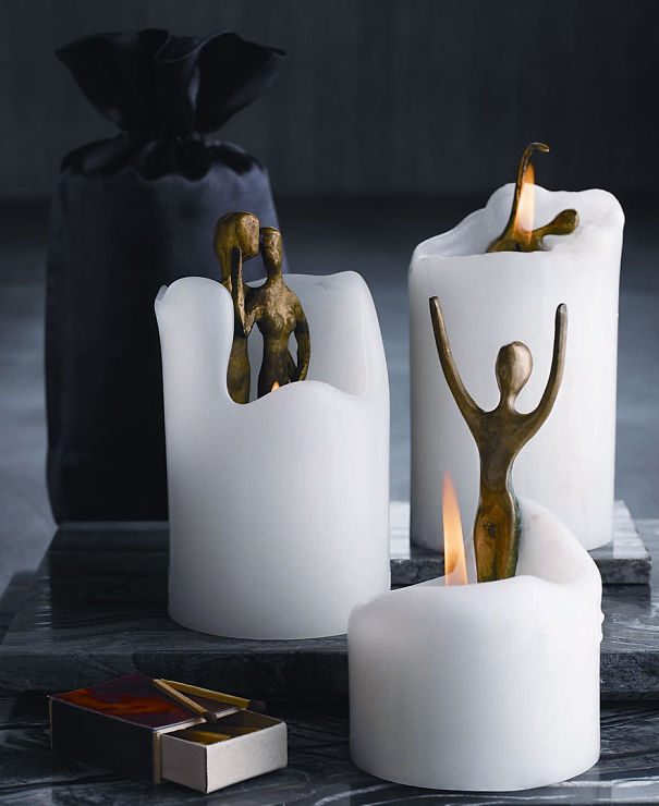 Интересные и необычные свечи