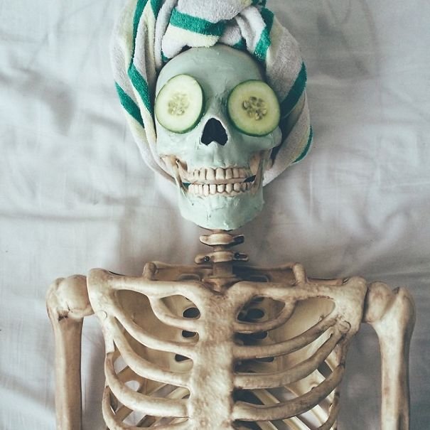 Скелет среднестатистической девушки в Instagram