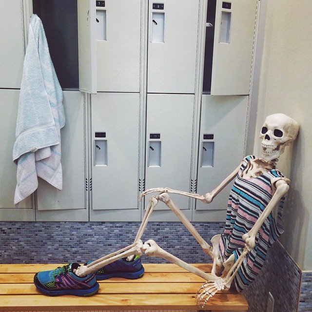 Скелет среднестатистической девушки в Instagram