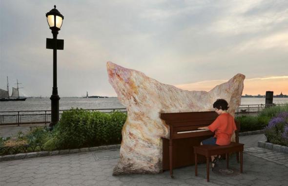 Уличные раскрашенные пианино со всего света