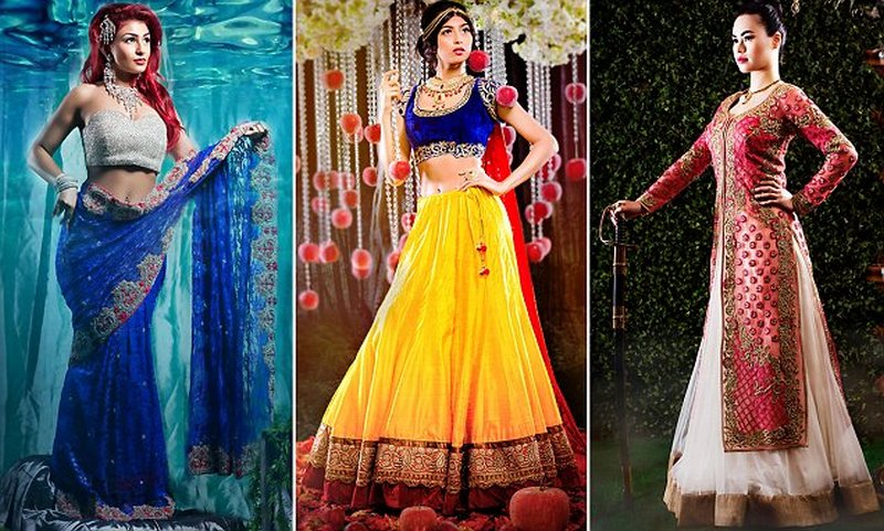 Индийские невесты в образе принцесс Диснея